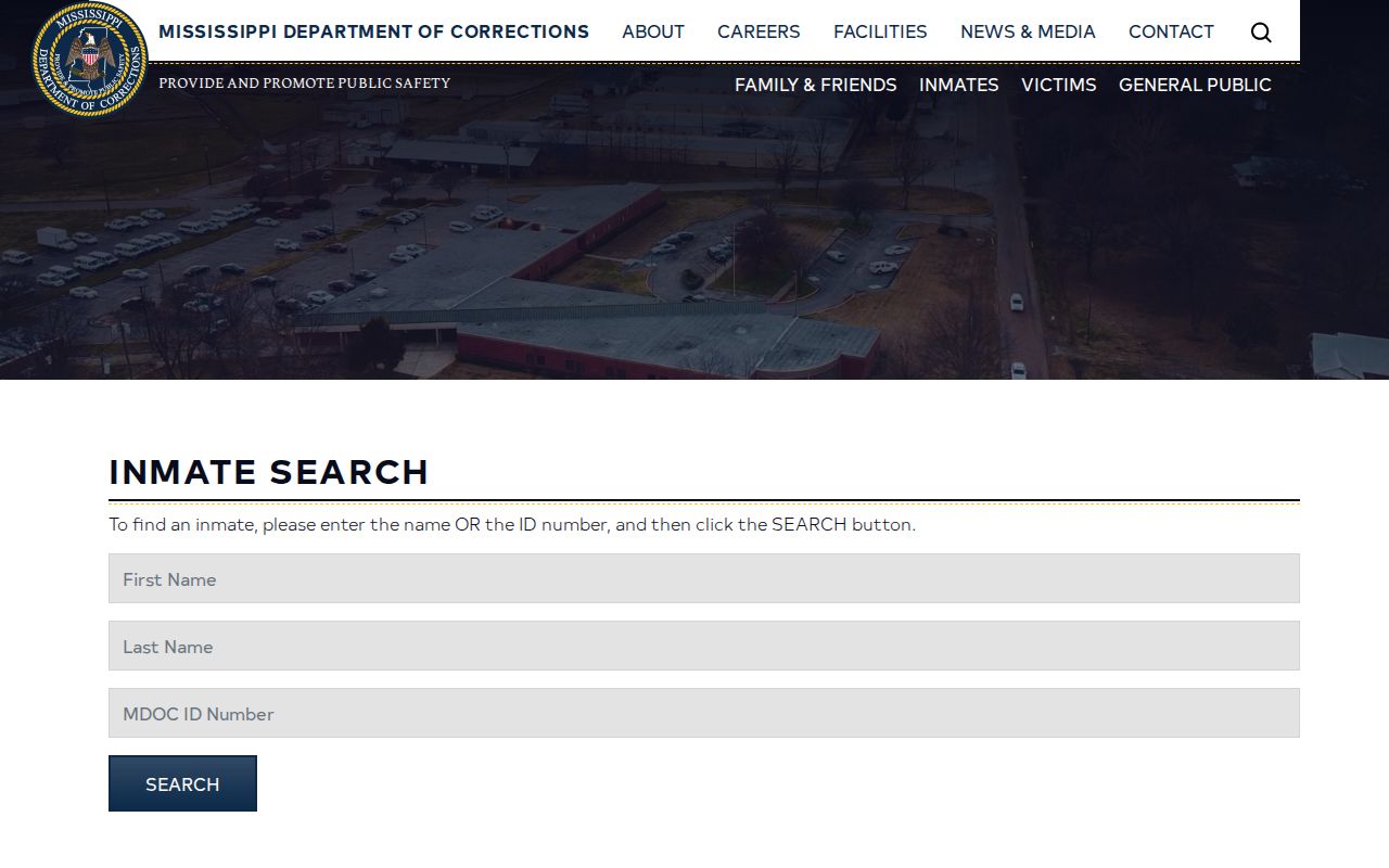 MDOC offender search for Simpson County released inmate records